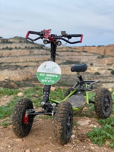 הנדיב על גלגלים - חוויית שטח