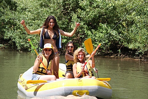 רפטינג נהר הירדן