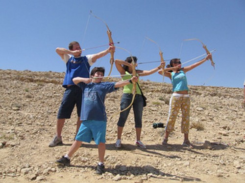 חץ וקשת מדברי