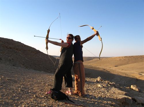 חץ וקשת מדברי