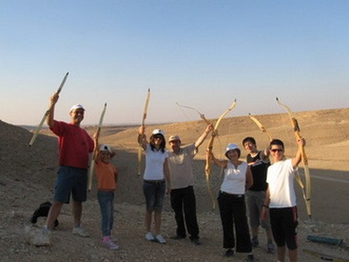 חץ וקשת מדברי