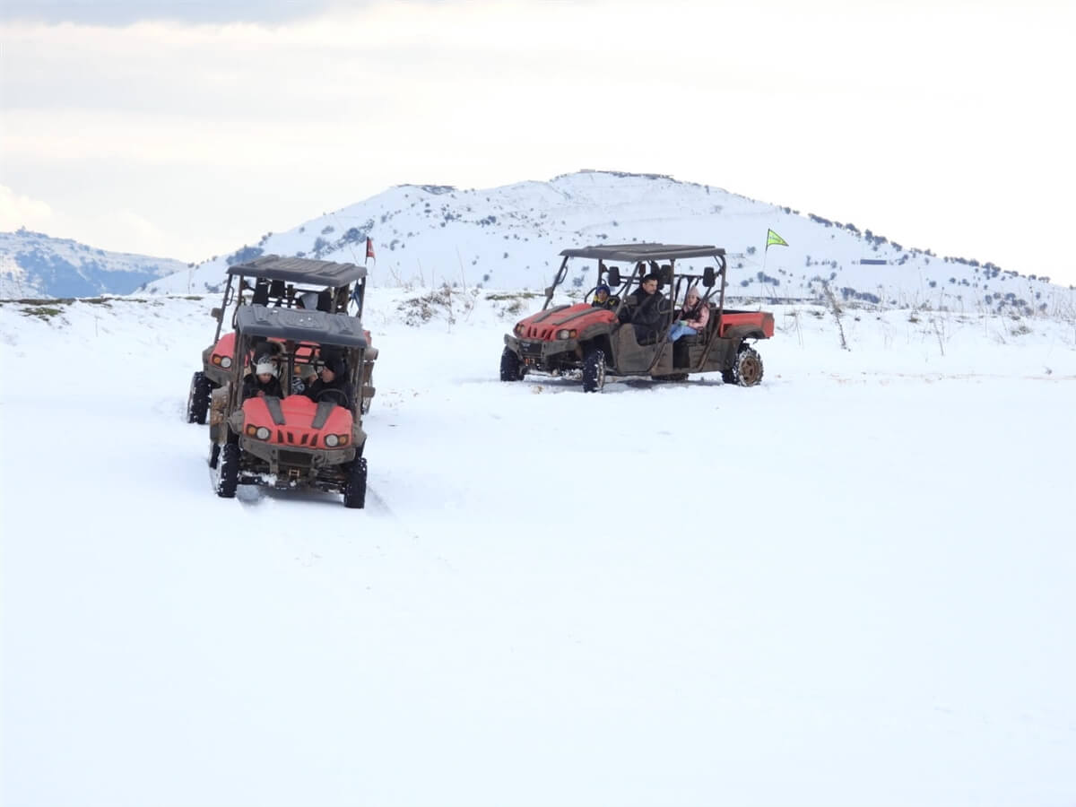טיולי באגי בחרמון - Road Up