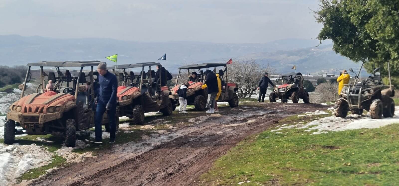 טיולי באגי בחרמון - Road Up