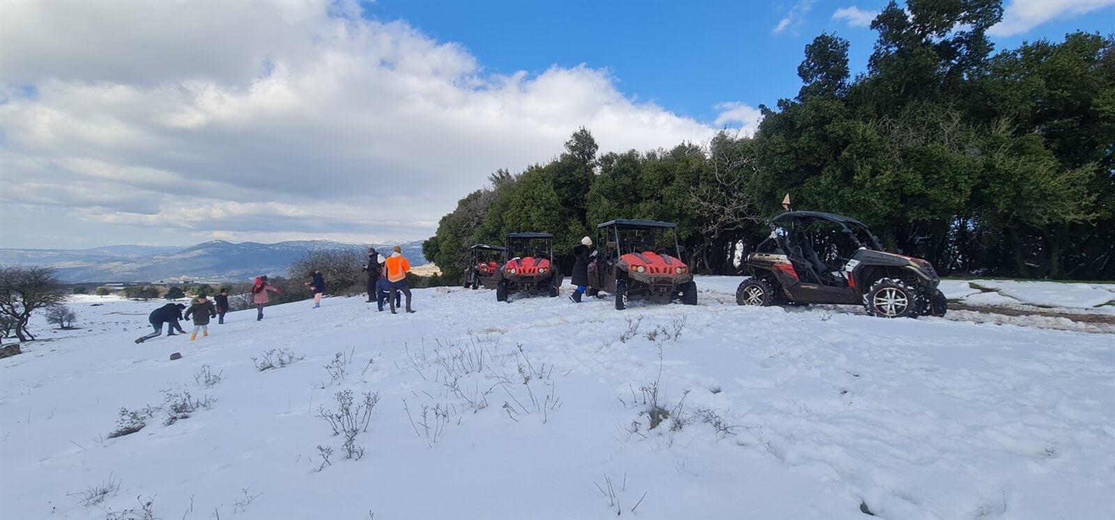 טיולי באגי בחרמון - Road Up