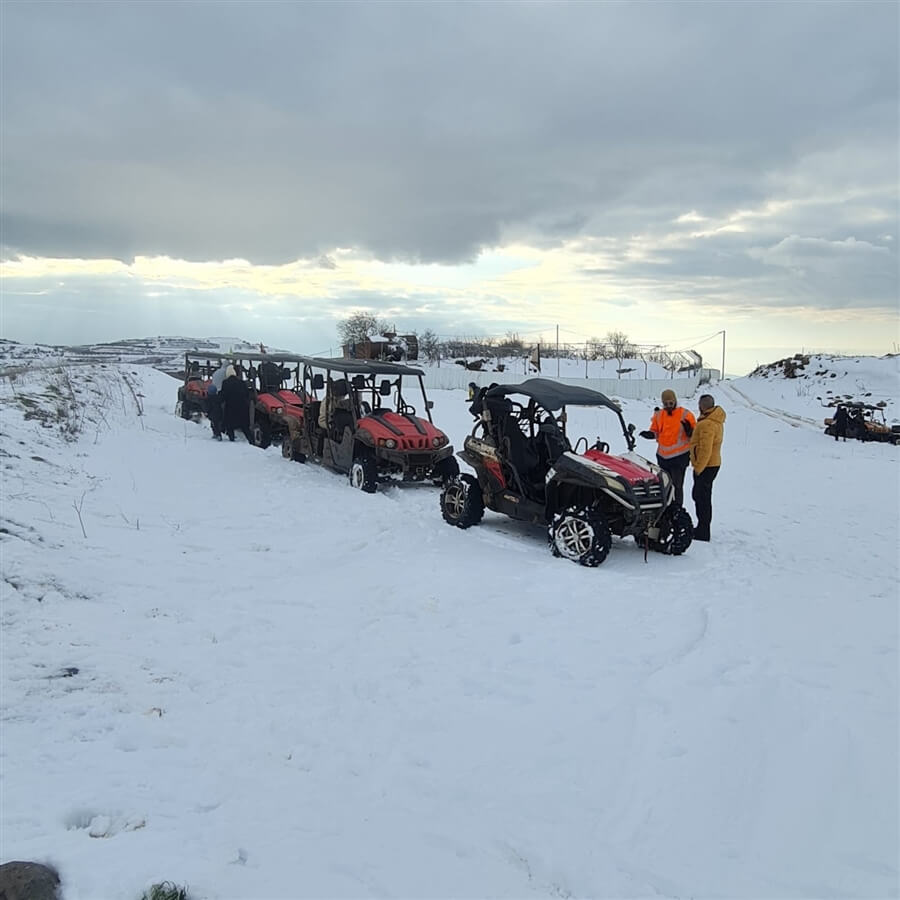 טיולי באגי בחרמון - Road Up