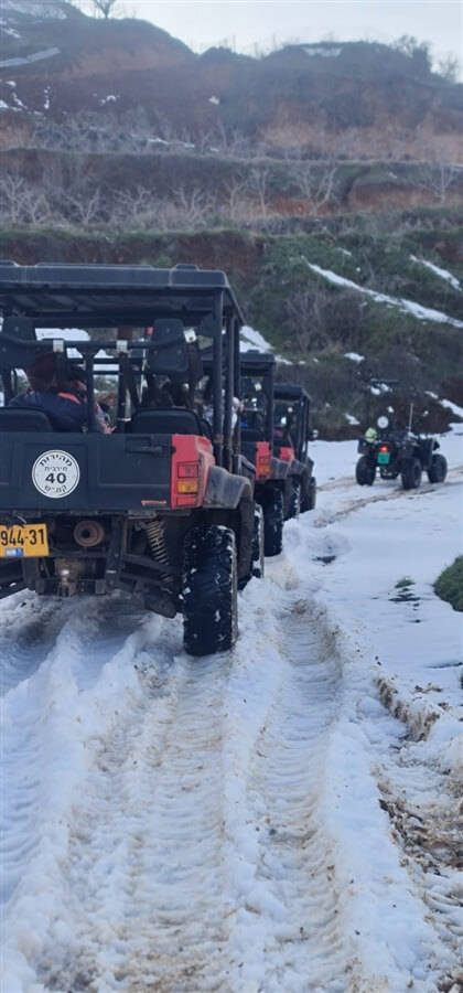 טיולי באגי בחרמון - Road Up