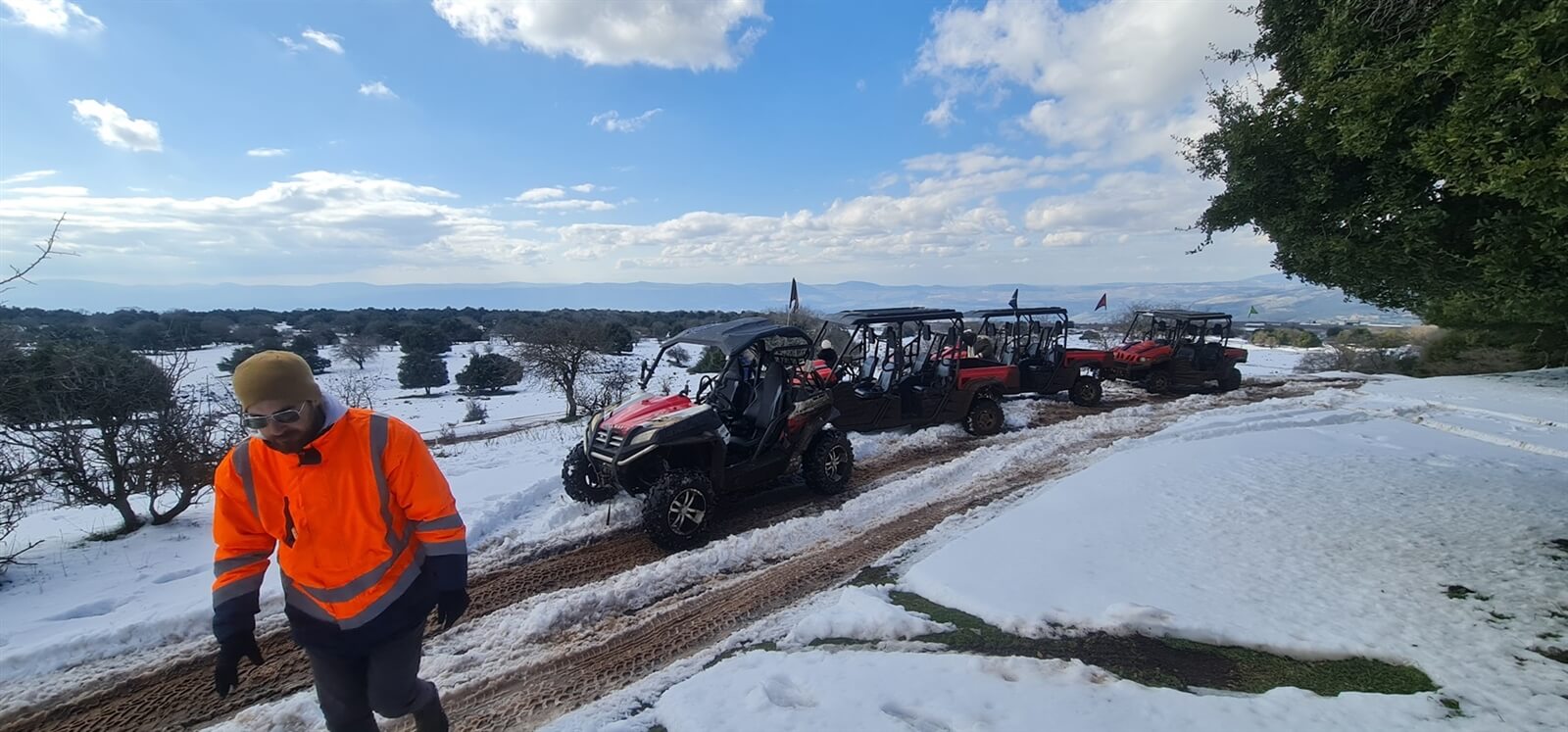 טיולי באגי בחרמון - Road Up