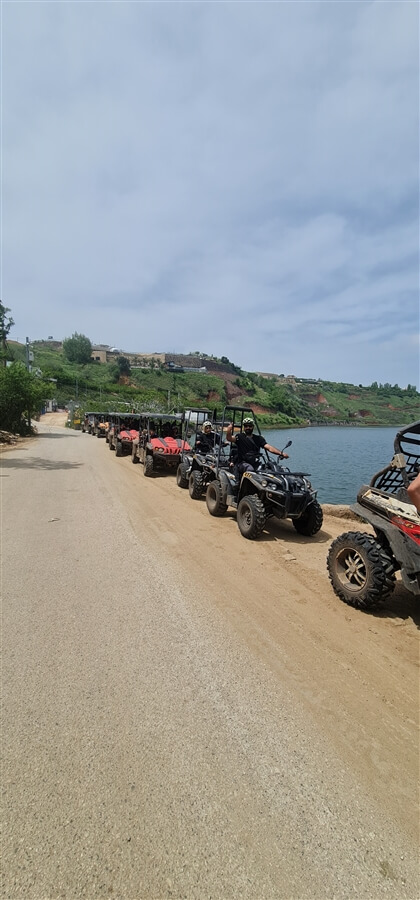 טיולי באגי בחרמון - Road Up