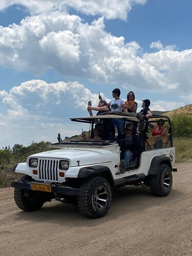 טיולי ג'יפים נופי החרמון