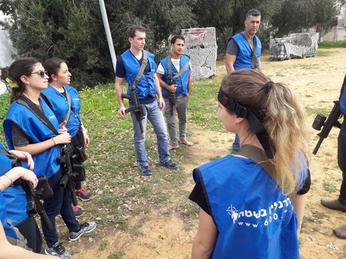 אדרנלין בשטח פארק אתגרים