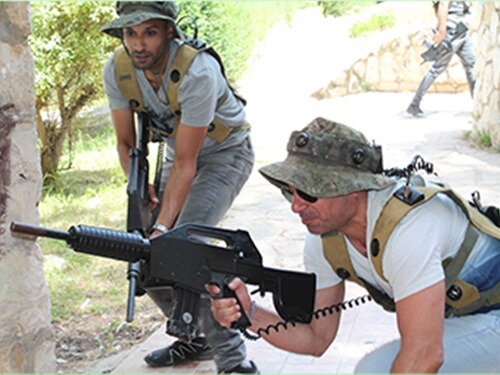 פאלקון לייזר טאג - מתחם חיל ההנדסה