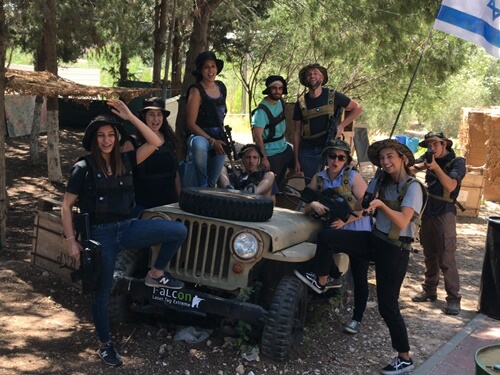 פאלקון לייזר טאג - מתחם חיל ההנדסה