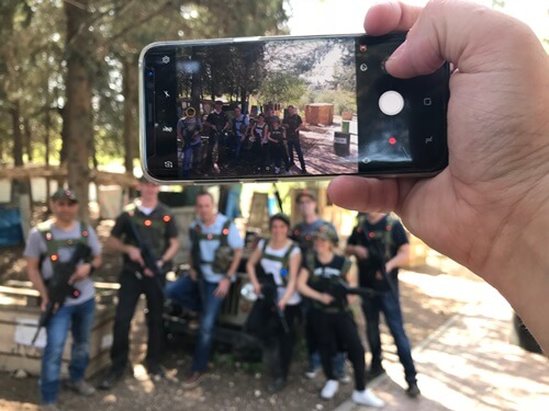 פאלקון לייזר טאג - מתחם חיל ההנדסה