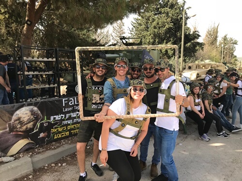 פאלקון לייזר טאג - מתחם חיל ההנדסה