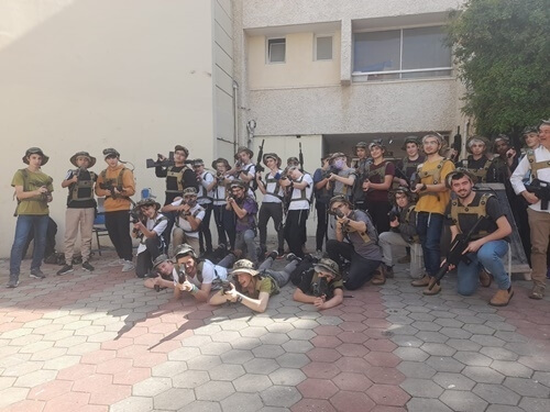 פאלקון לייזר טאג - מתחם חיל ההנדסה