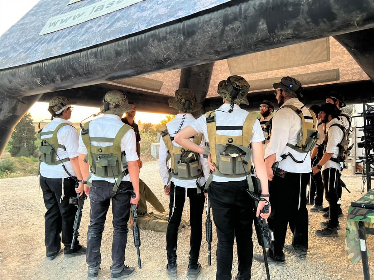 פאלקון לייזר טאג - מתחם חיל ההנדסה