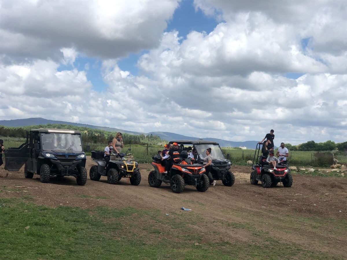 טיולי טרקטרונים שבילי הנחל