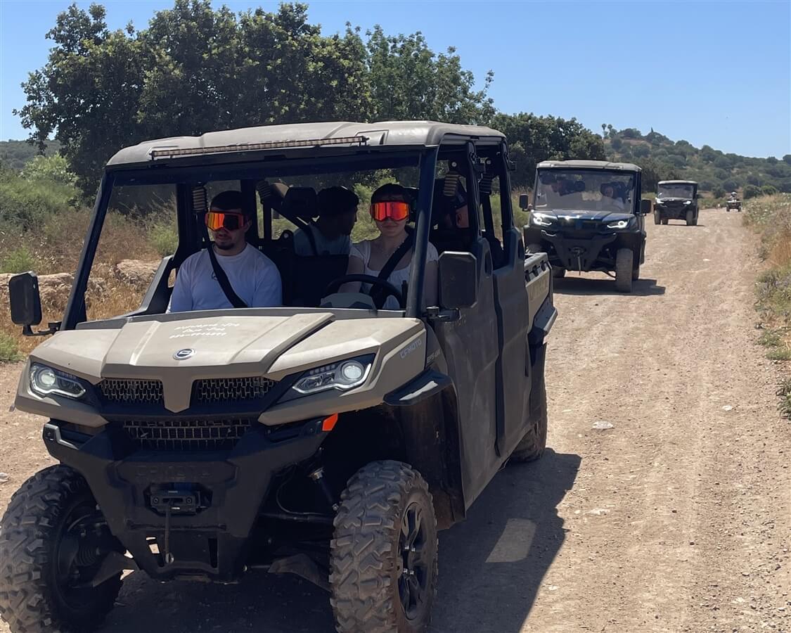 טיולי טרקטרונים שבילי הנחל