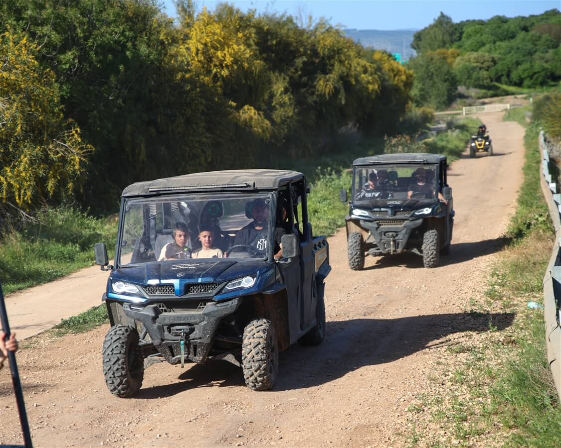 טיולי טרקטרונים שבילי הנחל
