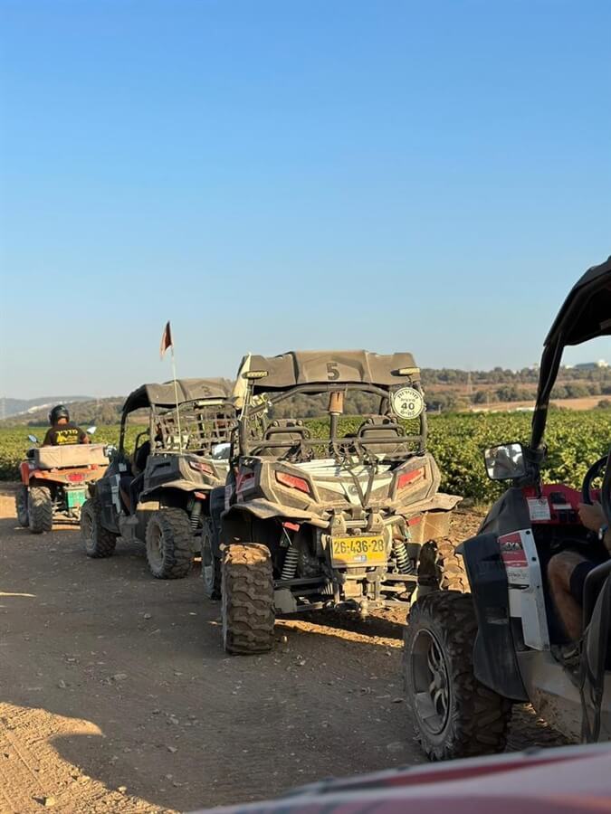 טיולי באגי המוביל בנחל ציפורי