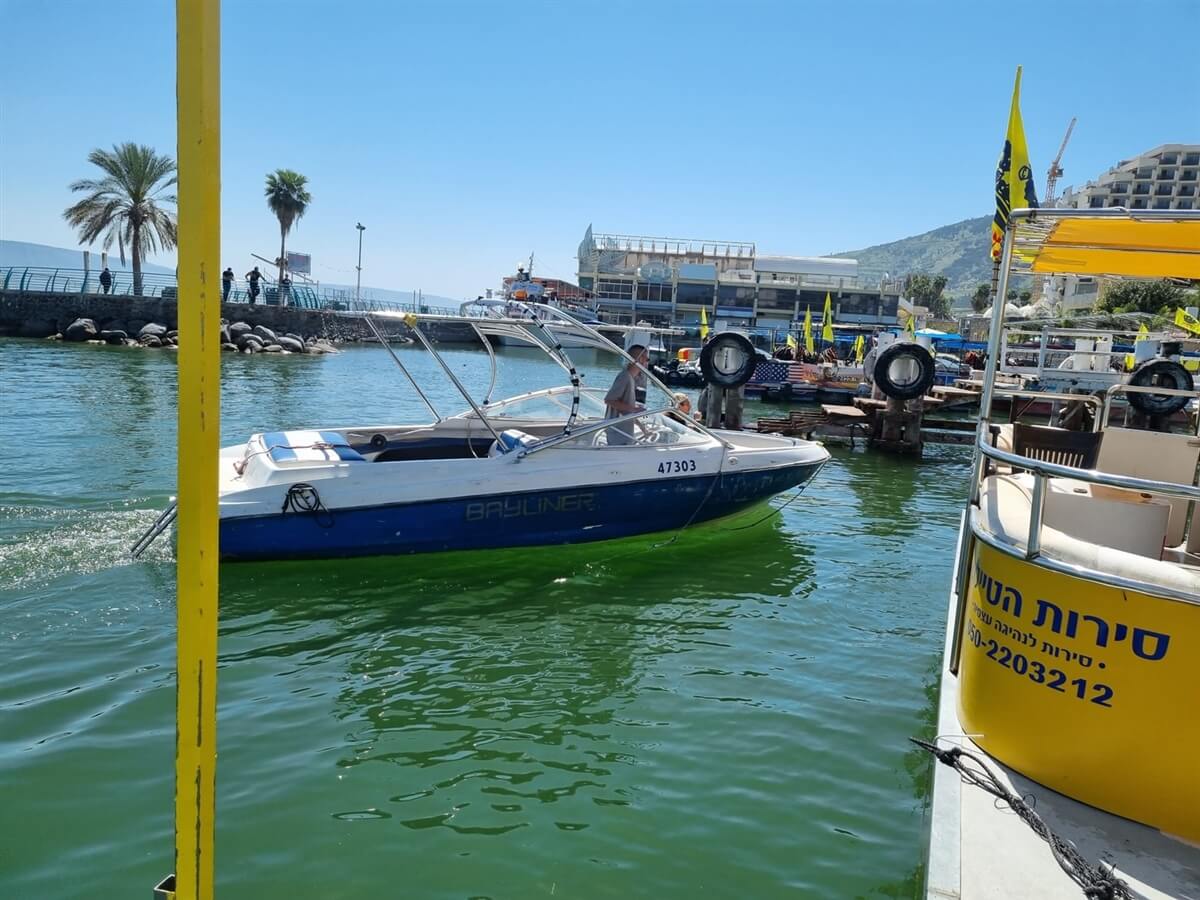 סירות הטיילת טבריה