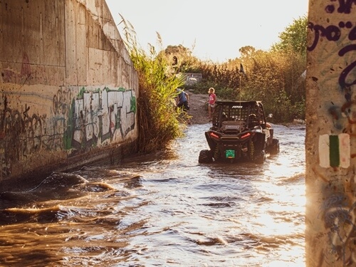 הנדיב על גלגלים - חוויית שטח