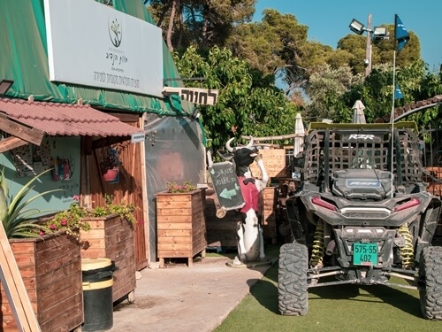 הנדיב על גלגלים - חוויית שטח