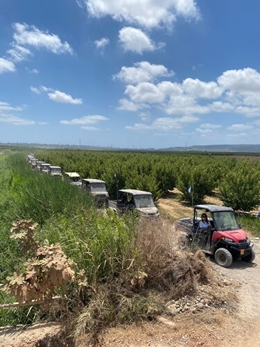 הנדיב על גלגלים - חוויית שטח
