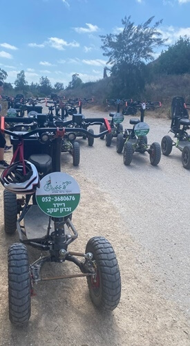 הנדיב על גלגלים - חוויית שטח