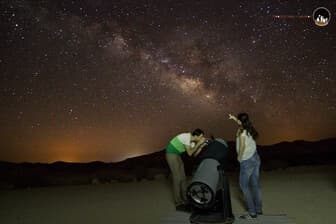 תמונה של מצפה כוכבים נייד