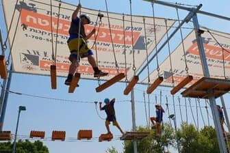 תמונה של אדרנלין בשטח פארק אתגרים