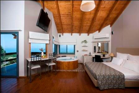 סוויטה מפנקת וברמה גבוהה (צילום נתן דביר)