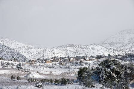פסגה לבנה: צימרים בקרבת החרמון