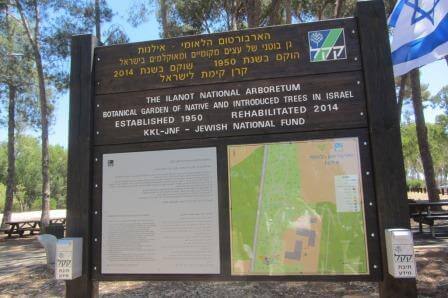 יער האילנות: גן בוטני בלב השרון