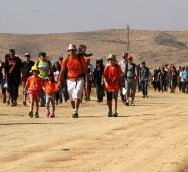 בשבת הקרובה: צעדת בן גוריון ה 23