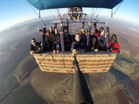 חוויה בכדור פורח: לטוס מעל העננים