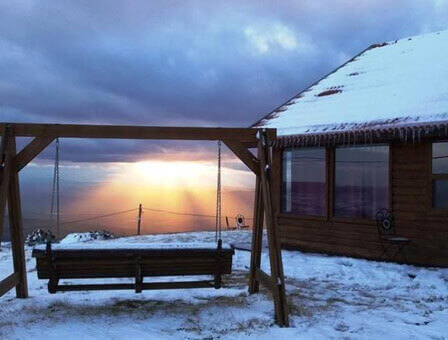 לבן על לבן: צימרים מומלצים ליד החרמון