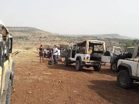 טיולי ג'יפים מסוג אחר ברמת הגולן