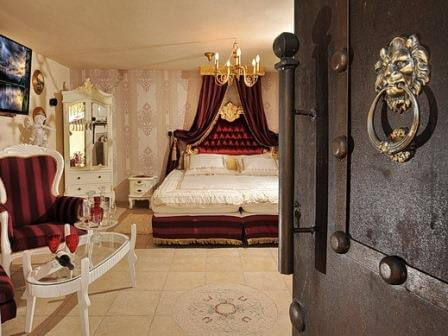 החדרים בטירה