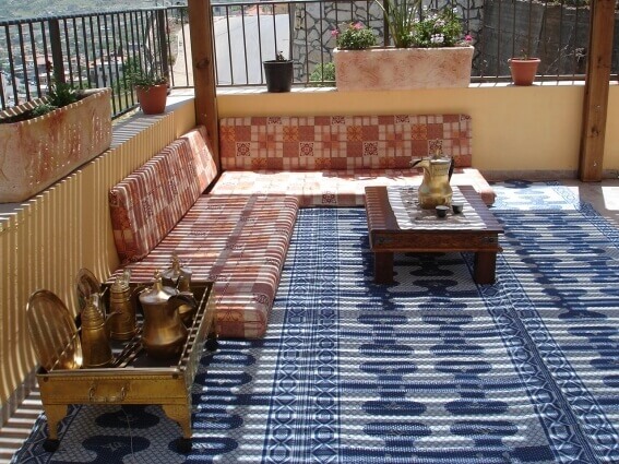 פינת הרגעות וקפה בצימר ענן, צילום: יח"צ