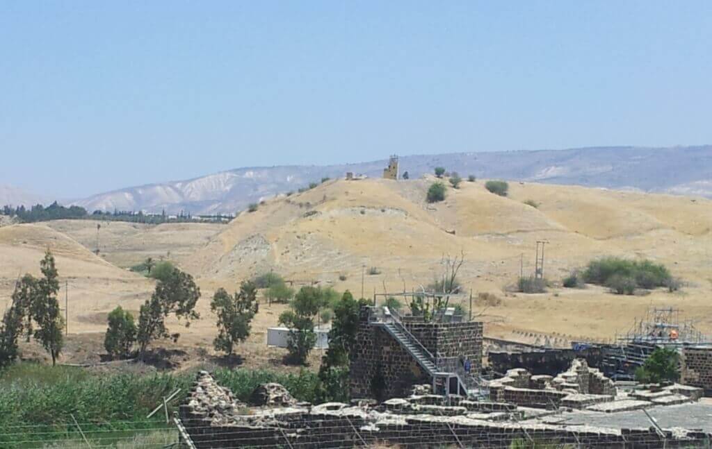 נוף ישיר אל הגבול (צילום דנה נמדר)