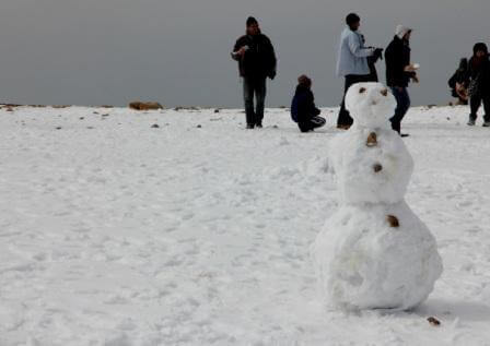 החרמון ברגע רגוע אחרי הסערה (צילום אורן גבאי גולן)