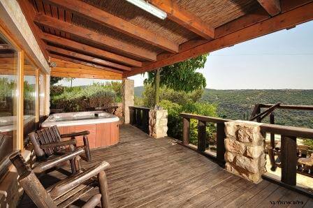 הנוף מהסוויטות