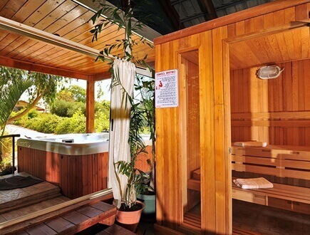 ג'קוזי וסאונה לאוהבי השלווה