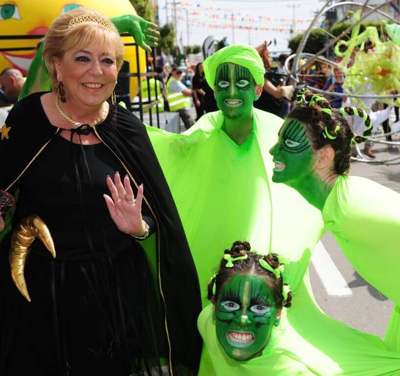 פורים עם ראשת העיר, צילום יופי ערן כהן