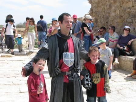 פורים בבית גוברין (צילום חגי יוחנן)