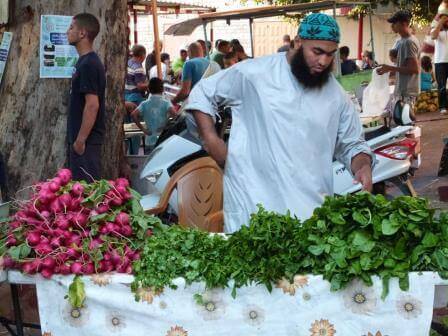 סיבוב ססגוני בשוק