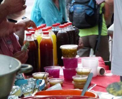 הצבע משתלט על כל סוגי האוכל