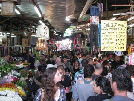 שוק הכרמל- כמה צפוף ככה אוהבים אותו יותר